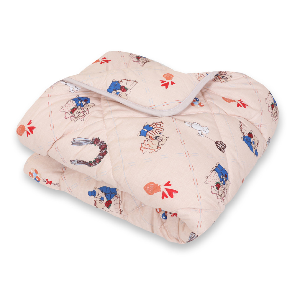 Дитяча ковдра бязь/холлофайбер №3008