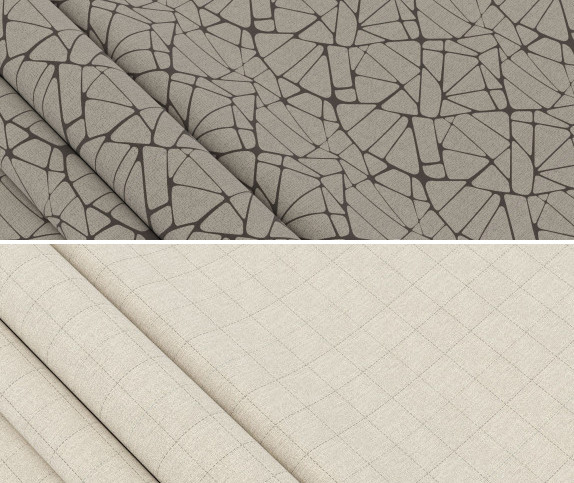 Ткань для постельного белья Бязь "Gold" Lux GL8038 (A+B) - (50м+50м)