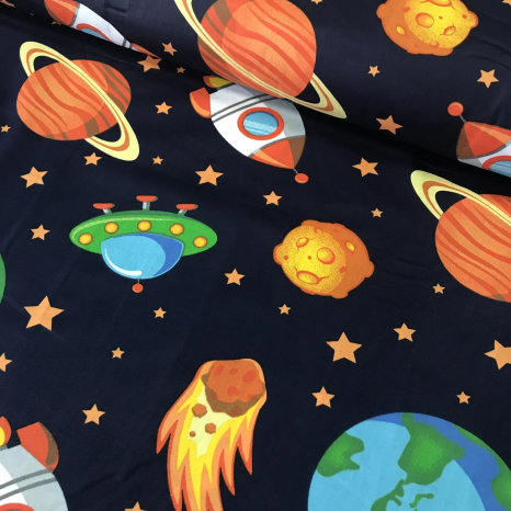 Тканина для постільної білизни Бязь "Gold" Lux дитяча GLB201