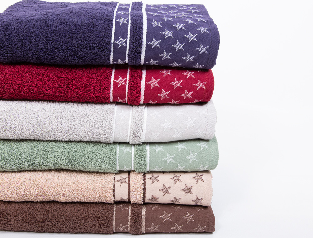 Комплект махрових банних рушників CESTEPE STAR (140*70)