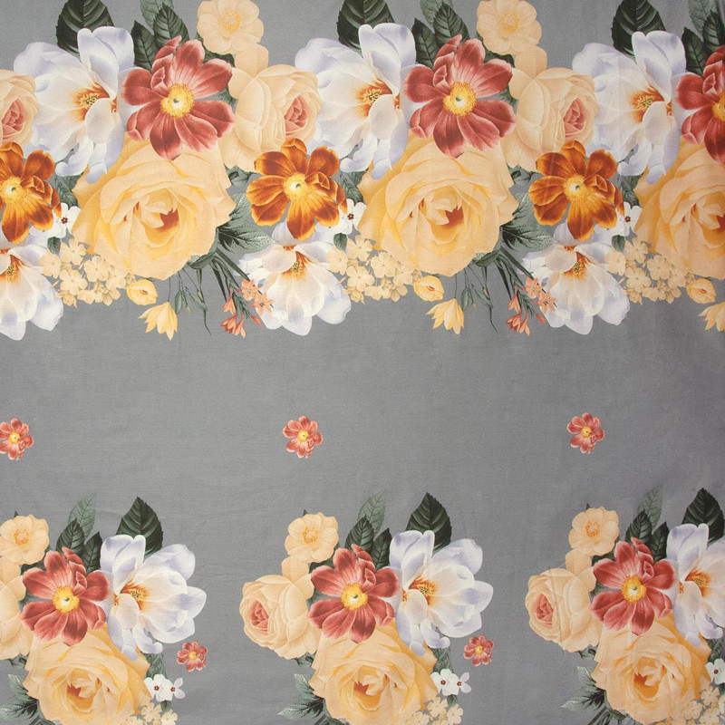 Тканина для постільної білизни Сатин S-195 (A+B) - (60м+60м)