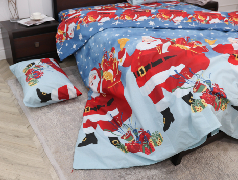 Семейный набор хлопкового постельного белья из Бязи "Gold" №153470 Черешенка™