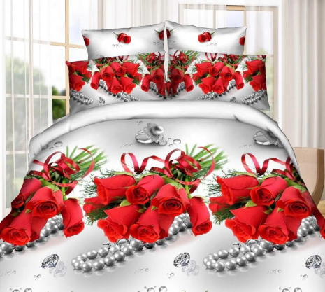 Тканина для постільної білизни Ранфорс R15162 (50м)