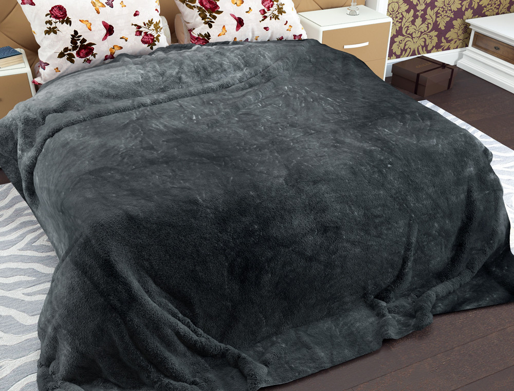 Двоспальний флісовий плед №33752