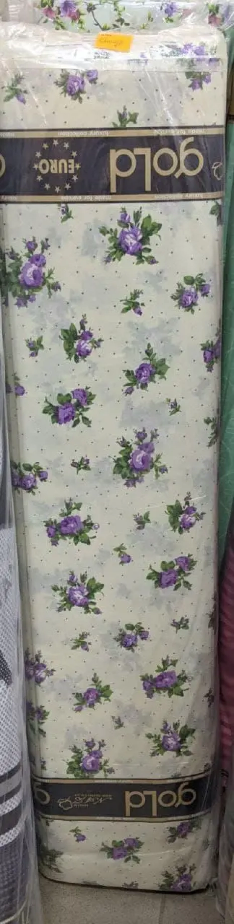 Ткань для постельного белья Бязь "Gold" Lux GL7874violet