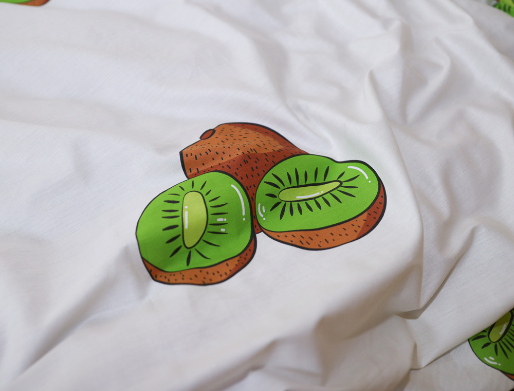 Сімейний набір постільної білизни із Сатину №019AB Черешенка™