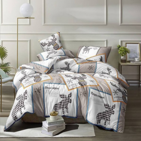 Тканина для постільної білизни Бязь "Gold" Lux GL7563