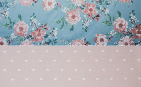 Тканина для постільної білизни Бязь "Gold" Lux GL4540 (A+B) - (50м+50м)