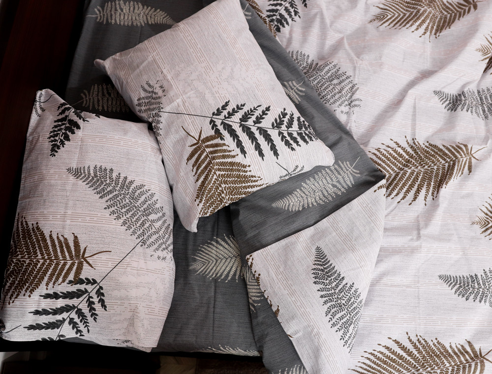 Семейный набор хлопкового постельного белья из Бязи "Gold" №153309АВ Черешенка™