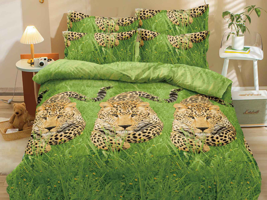 Двоспальний набір постільної білизни 180*220 із полікотону №20303 Черешенька™