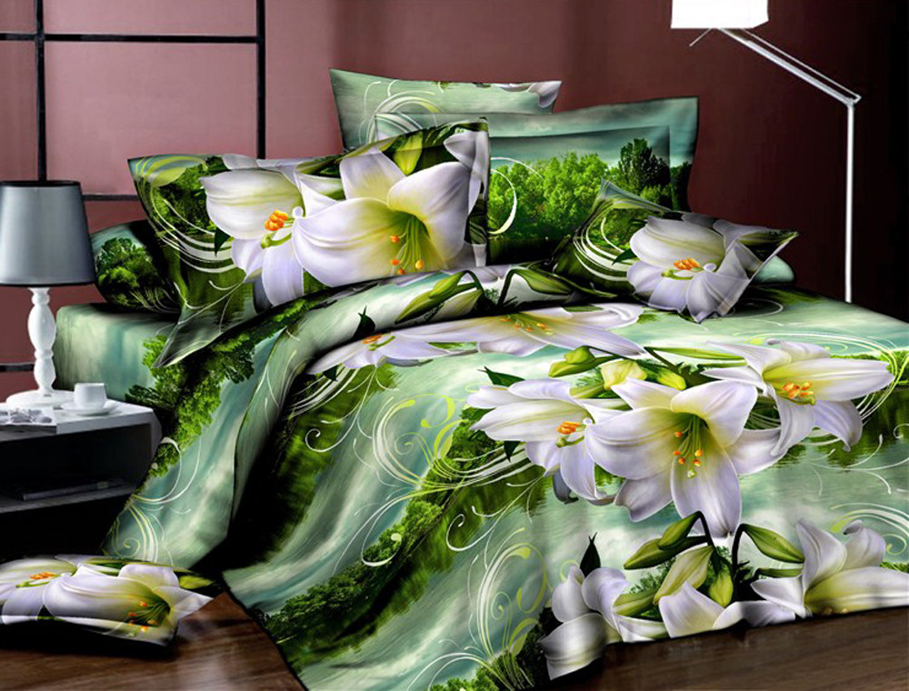 Двоспальний набір постільної білизни 180*220 із Бязі "Gold" №1513000 Черешенка™