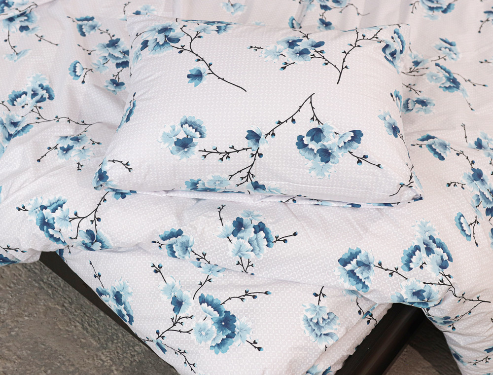 Семейный набор хлопкового постельного белья из Бязи "Gold" №154002 Черешенка™