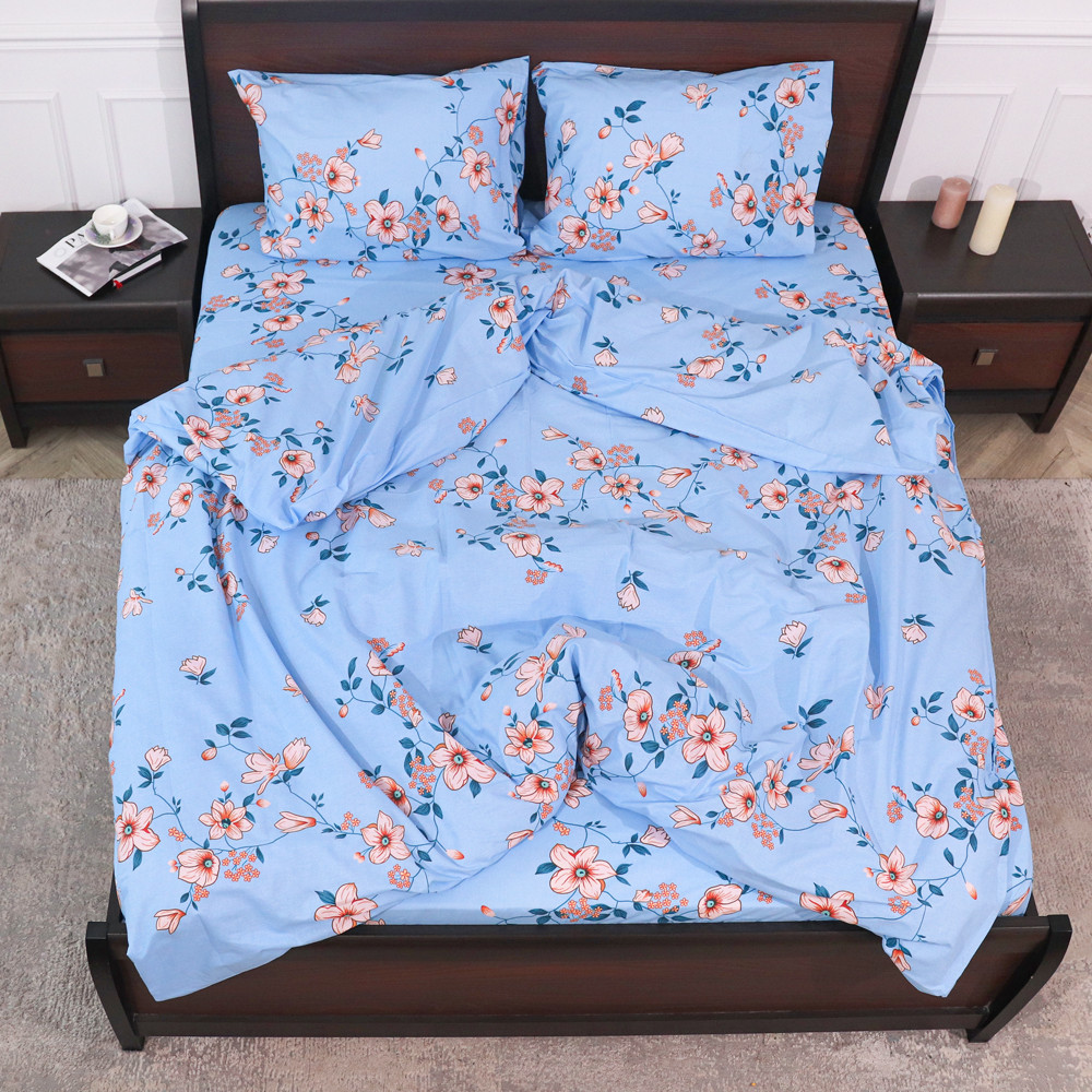 Евро макси набор постельного белья 200*220 из Бязи "Gold" №155242 Черешенка™