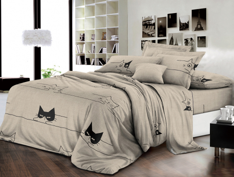 Сімейний набір постільної білизни із Ранфорсу №182116 Черешенка™