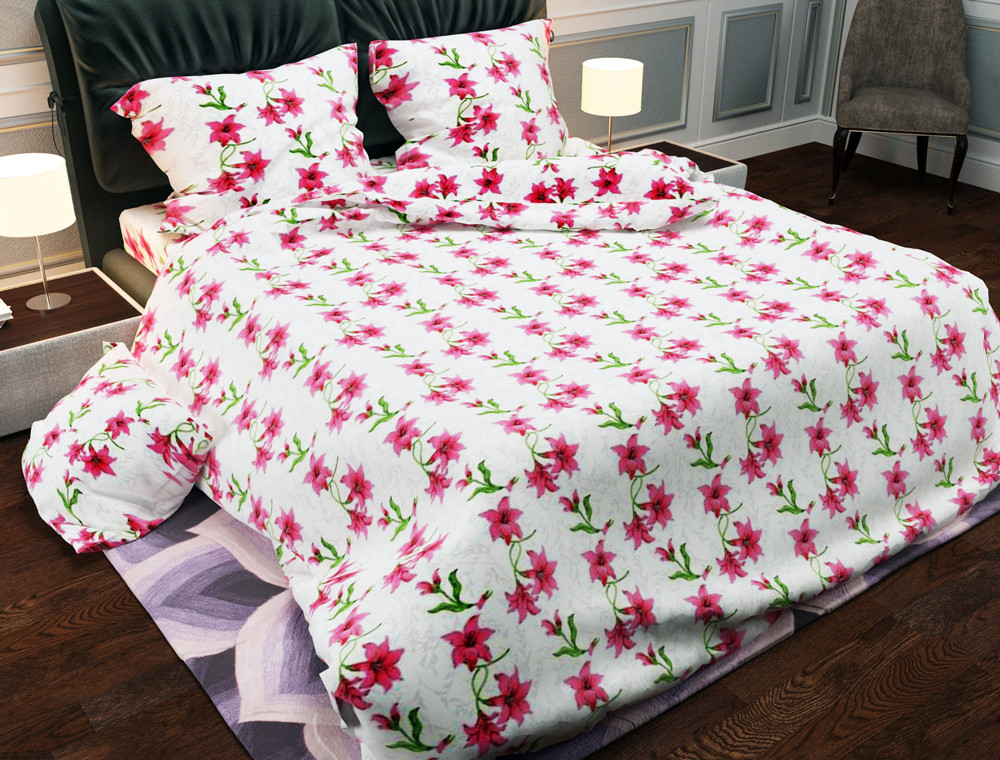 Тканина для постільної білизни Бязь "Gold" Lux GL1048