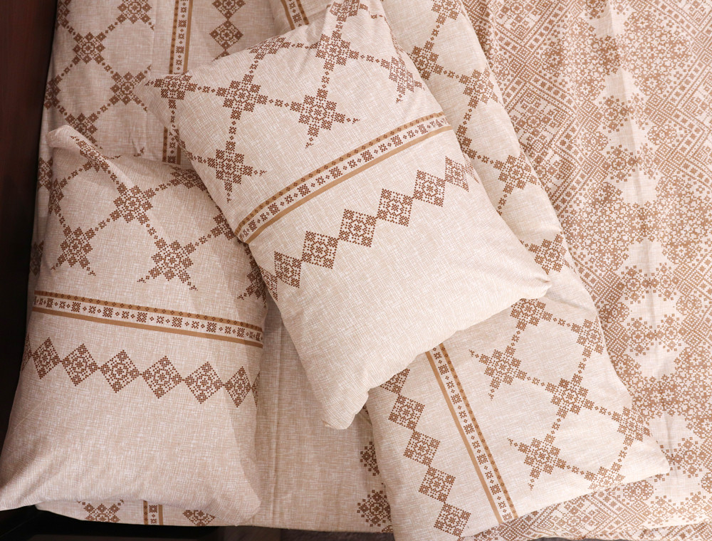 Евро макси набор постельного белья 200*220 из Бязи "Gold" №15932 Черешенка™