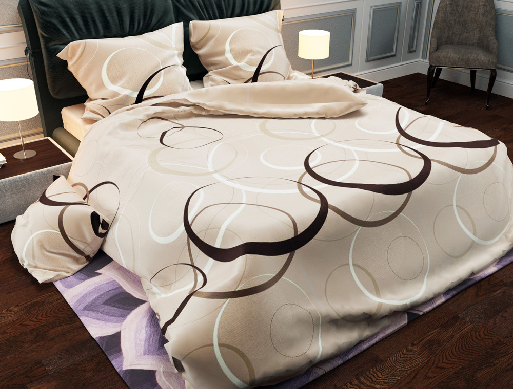 Тканина для постільної білизни Бязь "Gold" Lux GL902