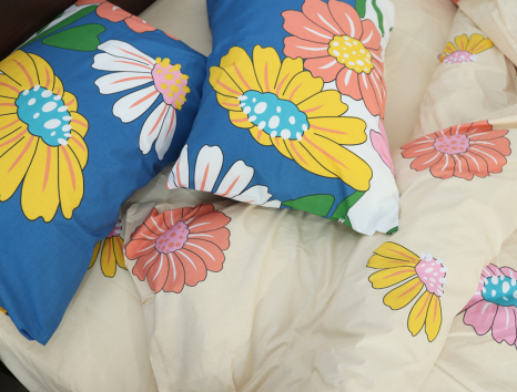 Евро макси набор постельного белья 200*220 из Бязи "Gold" №154711 Черешенка™