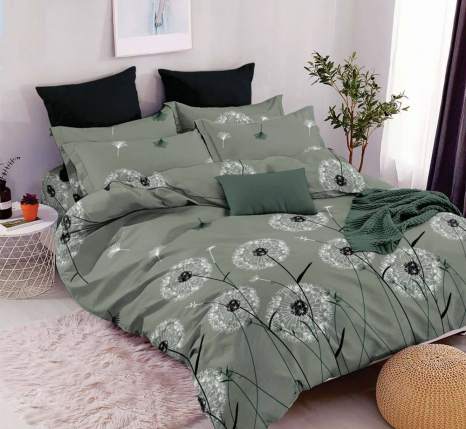 Ткань для постельного белья Бязь "Gold" Lux GL11080grey (50м) 