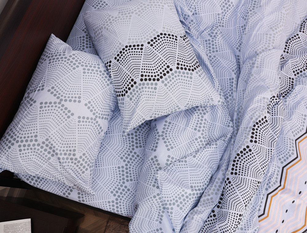 Семейный набор хлопкового постельного белья из Бязи "Gold" №155034 Черешенка™