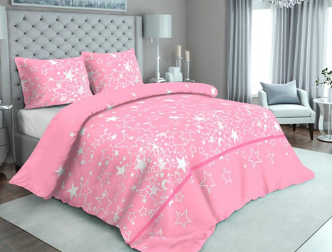 Ткань для постельного белья Бязь "Gold" Lux "Звездный час" GL3965