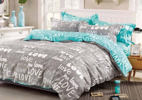 Тканина для постільної білизни Бязь "Gold" Lux GL17148 (A+B) - (50м+50м)