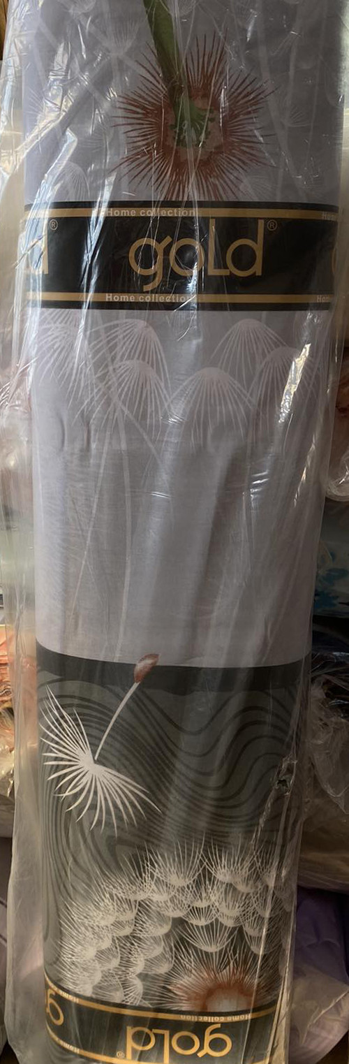 Ткань для постельного белья Бязь "Gold" Lux GL3617grey