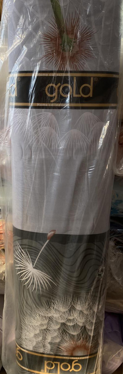 Ткань для постельного белья Бязь "Gold" Lux GL3617grey