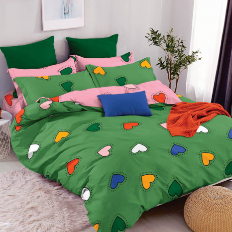 Ткань для постельного белья Бязь "Gold" Lux GL2008 (A+B) - (50м+50м)