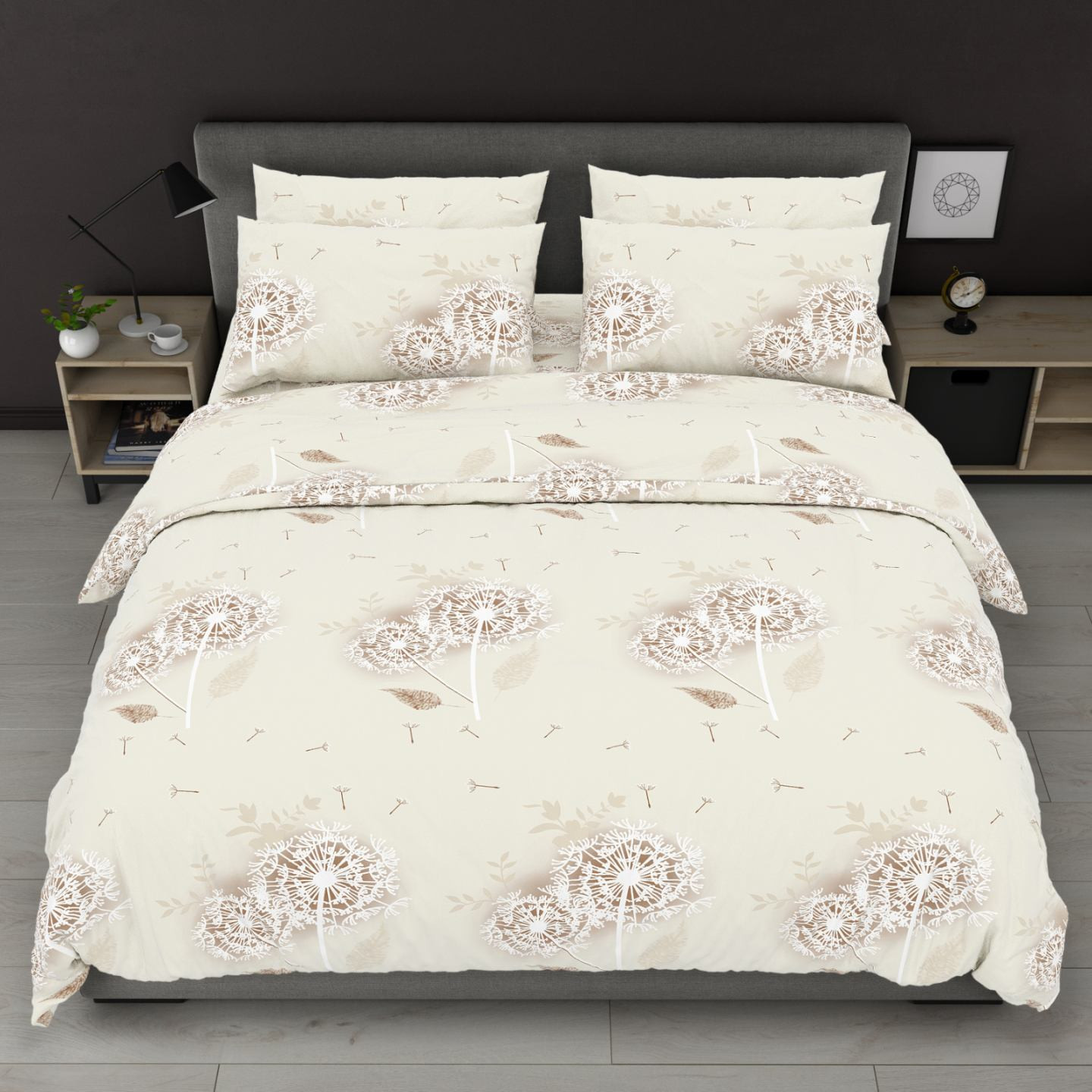 Тканина для постільної білизни Бязь "Gold" Lux GL8225