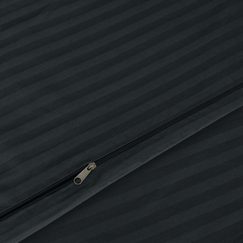 Двуспальный набор постельного белья 180*220 из Страйп Сатина №544007