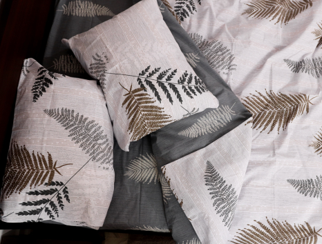 Двоспальний набір постільної білизни 180*220 із Бязі "Gold" №153309АВ Черешенька™