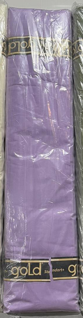 Тканина для постільної білизни Бязь "Gold" Lux однотонна GL108Purple (50м)