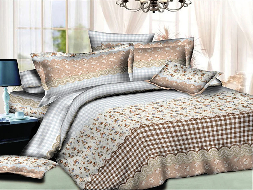 Тканина для постільної білизни Ранфорс R1852 (60м)