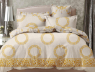 Семейный набор хлопкового постельного белья из Сатина №184AB Черешенка™