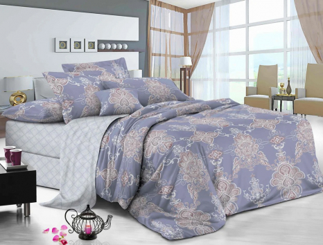 Ткань для постельного белья Сатин S20-1 (A+B) - (60м+60м)