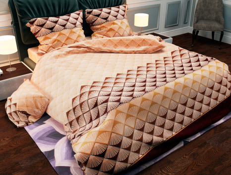 Тканина для постільної білизни Бязь "Gold" Lux GL852