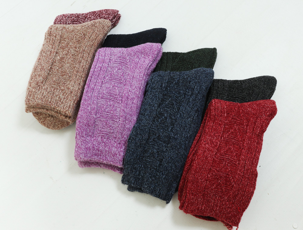 Термоноски Корона с ослабленной резинкой верблюжья шерсть (37-41) №B-2550-2