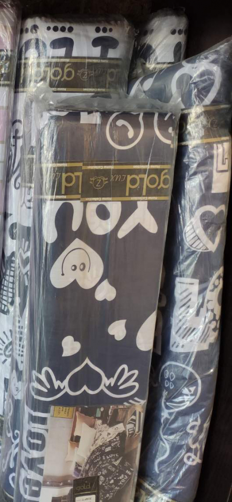 Тканина для постільної білизни Бязь "Gold" Lux GL1704 (A+B) - (50м+50м)