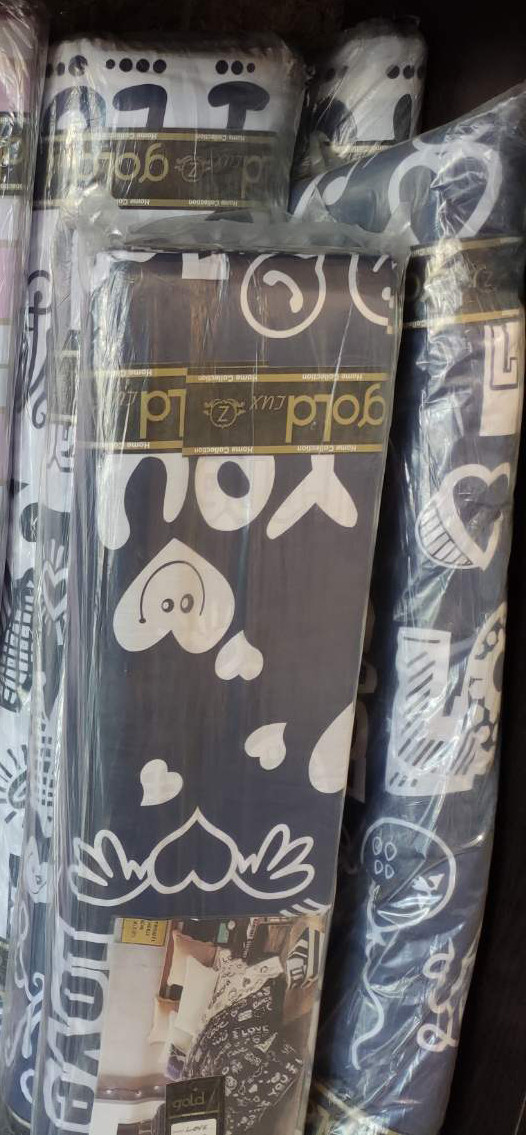 Тканина для постільної білизни Бязь "Gold" Lux GL1704 (A+B) - (50м+50м)