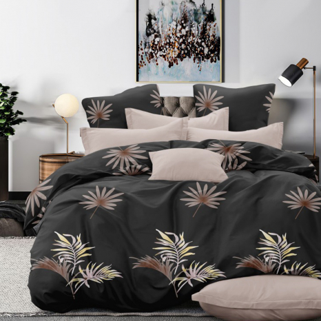 Семейный набор хлопкового постельного белья из Бязи "Gold" №151575AB Черешенка™