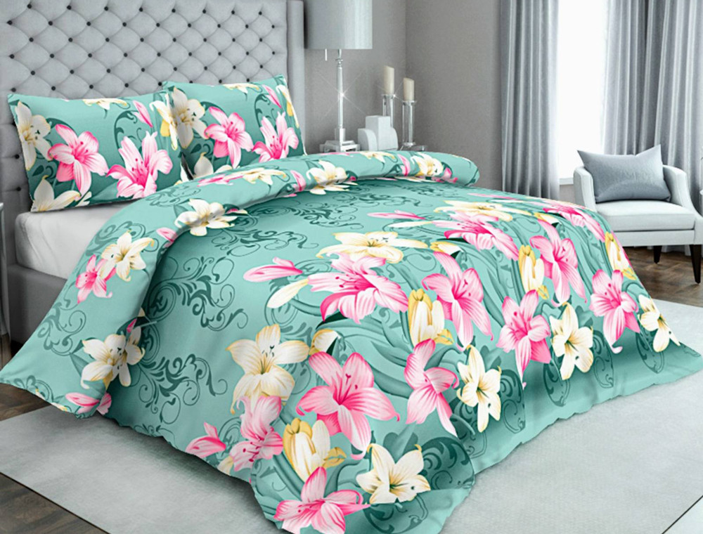 Тканина для постільної білизни Бязь "Gold" Lux GL9530