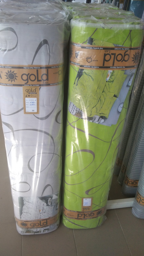 Ткань для постельного белья Бязь "Gold" Lux GL4047GREEN