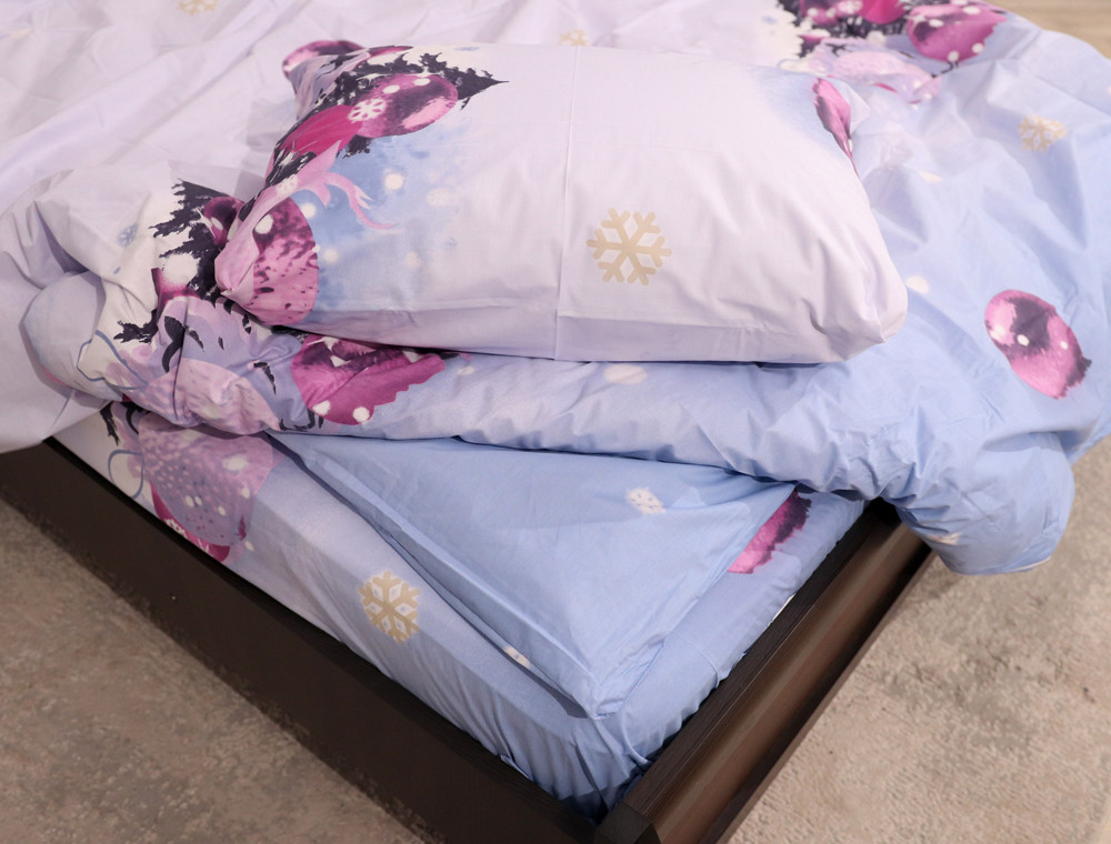 Двуспальный набор постельного белья 180*220 из Бязи "Gold" №51842 Черешенка™