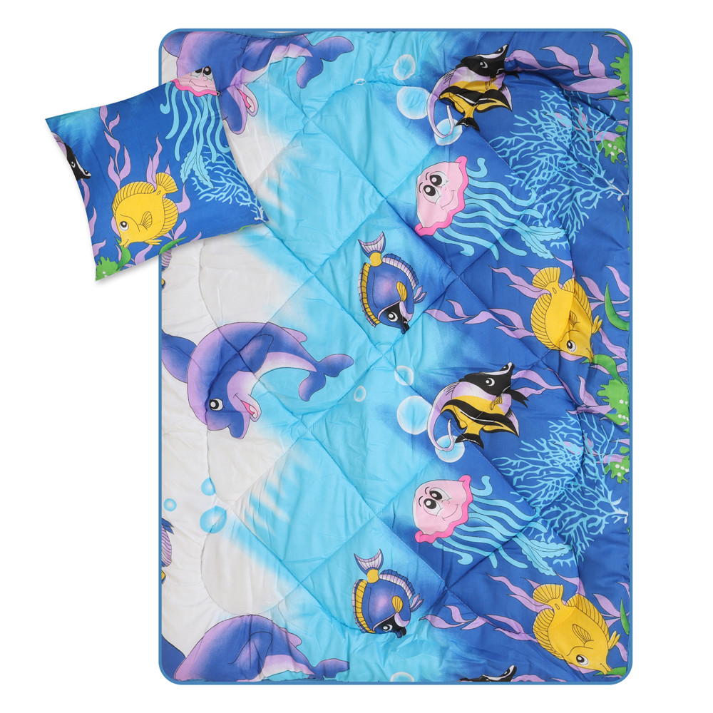 Комплект дитяча ковдра 105x135 + подушка 50x50 №2122