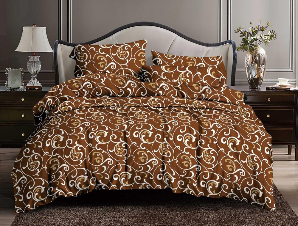 Полуторний набір постільної білизни 150*220 із полікотону №200162 Черешенька™