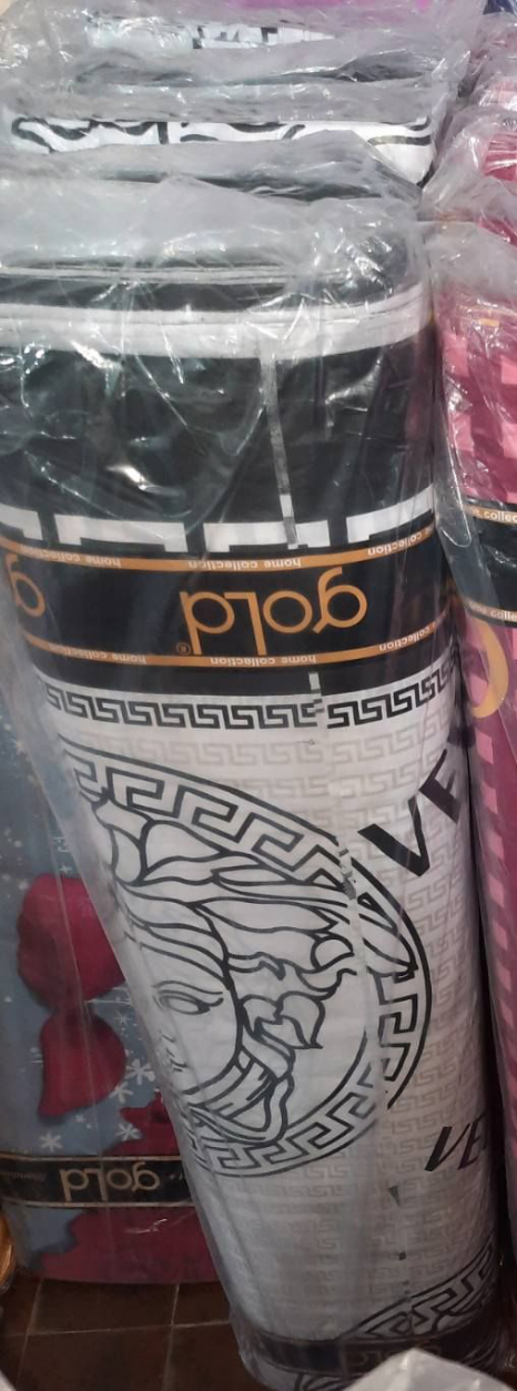 Тканина для постільної білизни Бязь "Gold" Lux GL3694grey