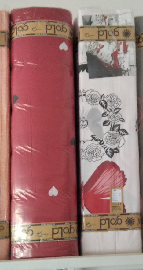 Ткань для постельного белья Бязь "Gold" Lux "Миграция бабочек" GL1625 (A+B) - (50м+50м)