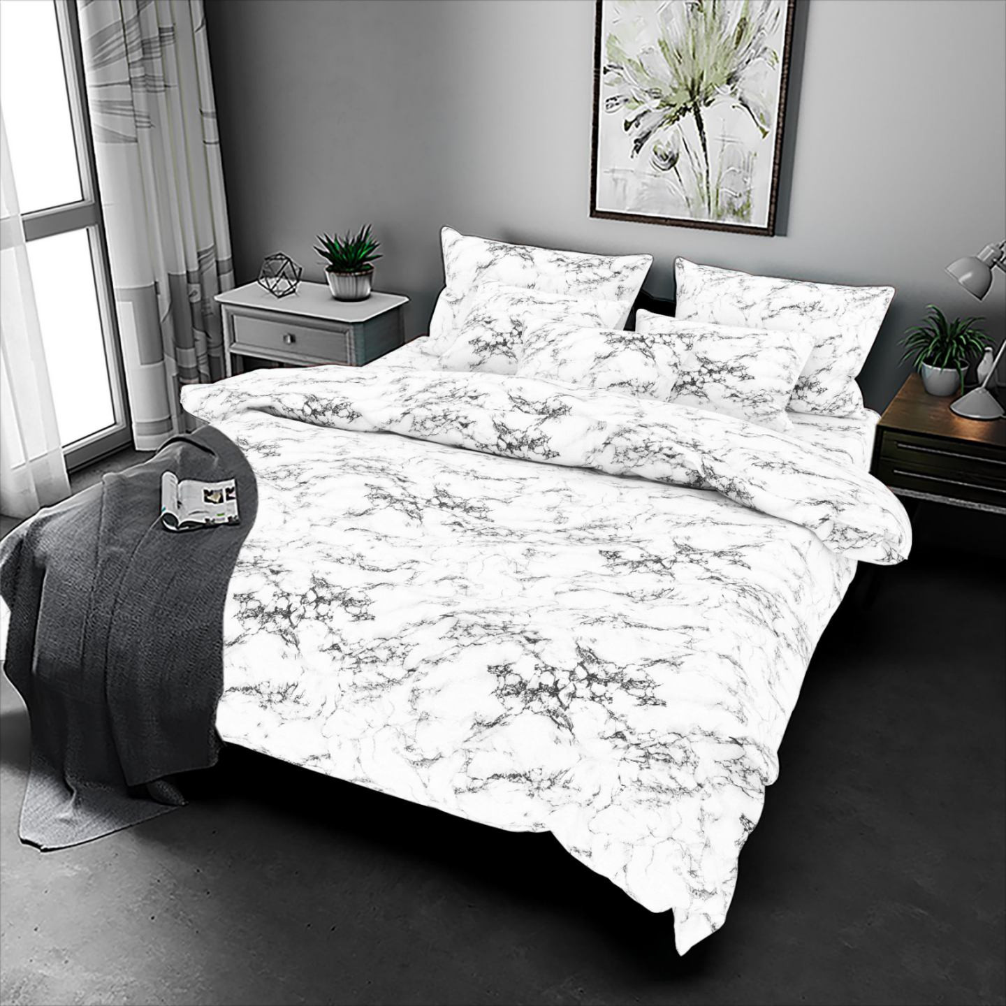 Тканина для постільної білизни Бязь "Gold" Lux GL8093