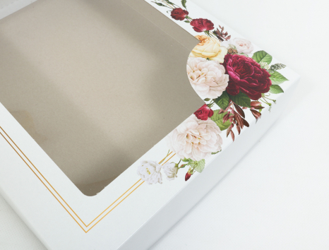 Упаковка для постільної білизни (подарункова коробка) - варіант 21